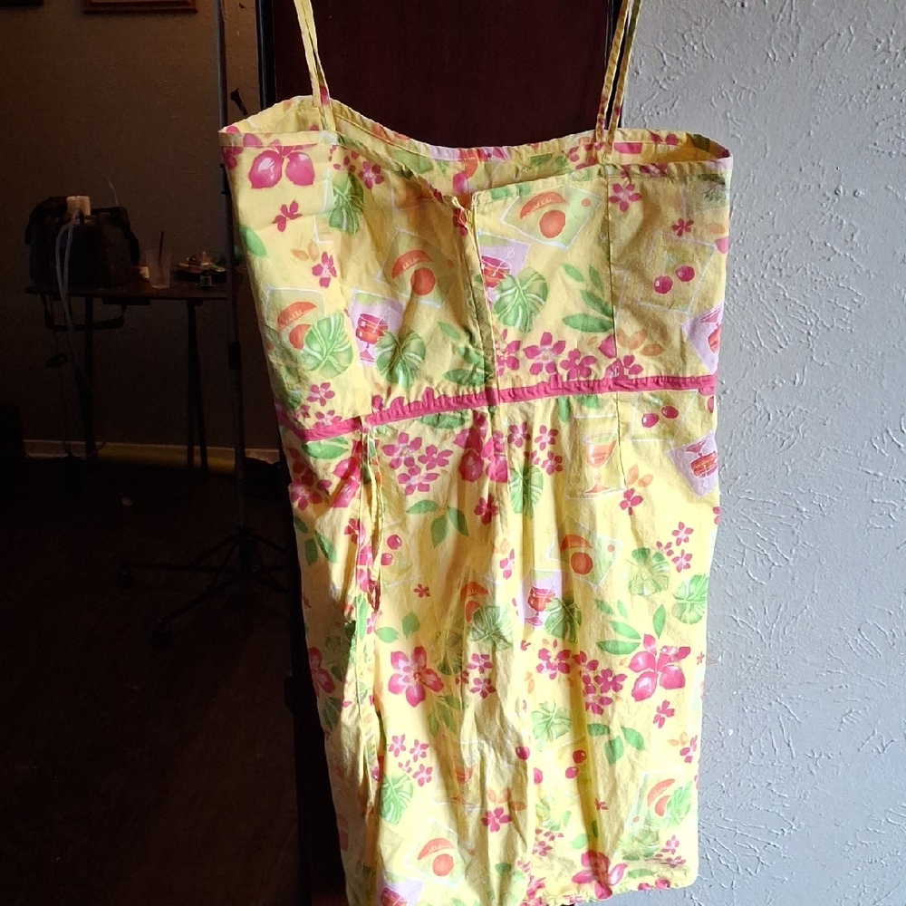 Floral Yellow Sundress